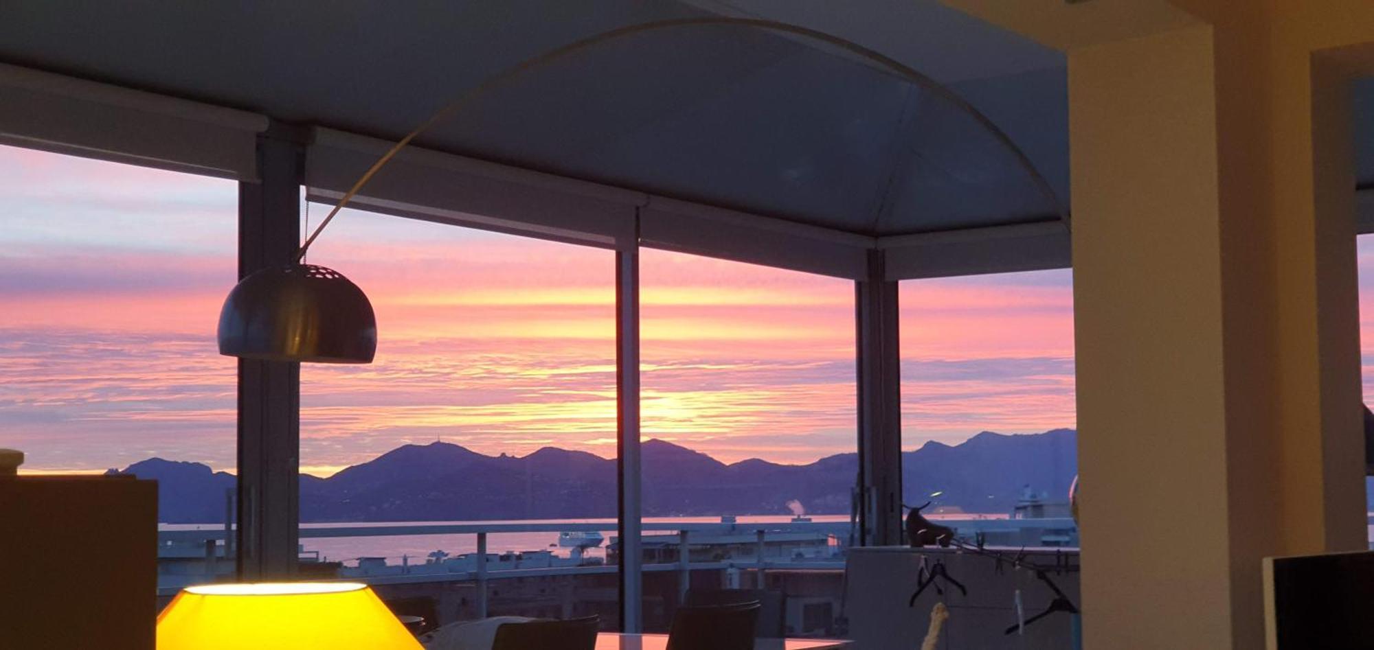 Villa Sur Le Toit - Vue Mer Exceptionnelle Cannes Kültér fotó