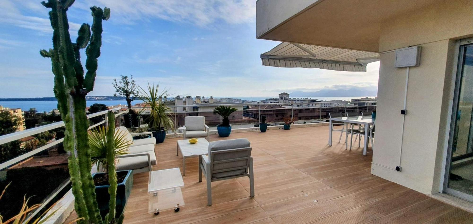 Villa Sur Le Toit - Vue Mer Exceptionnelle Cannes Kültér fotó