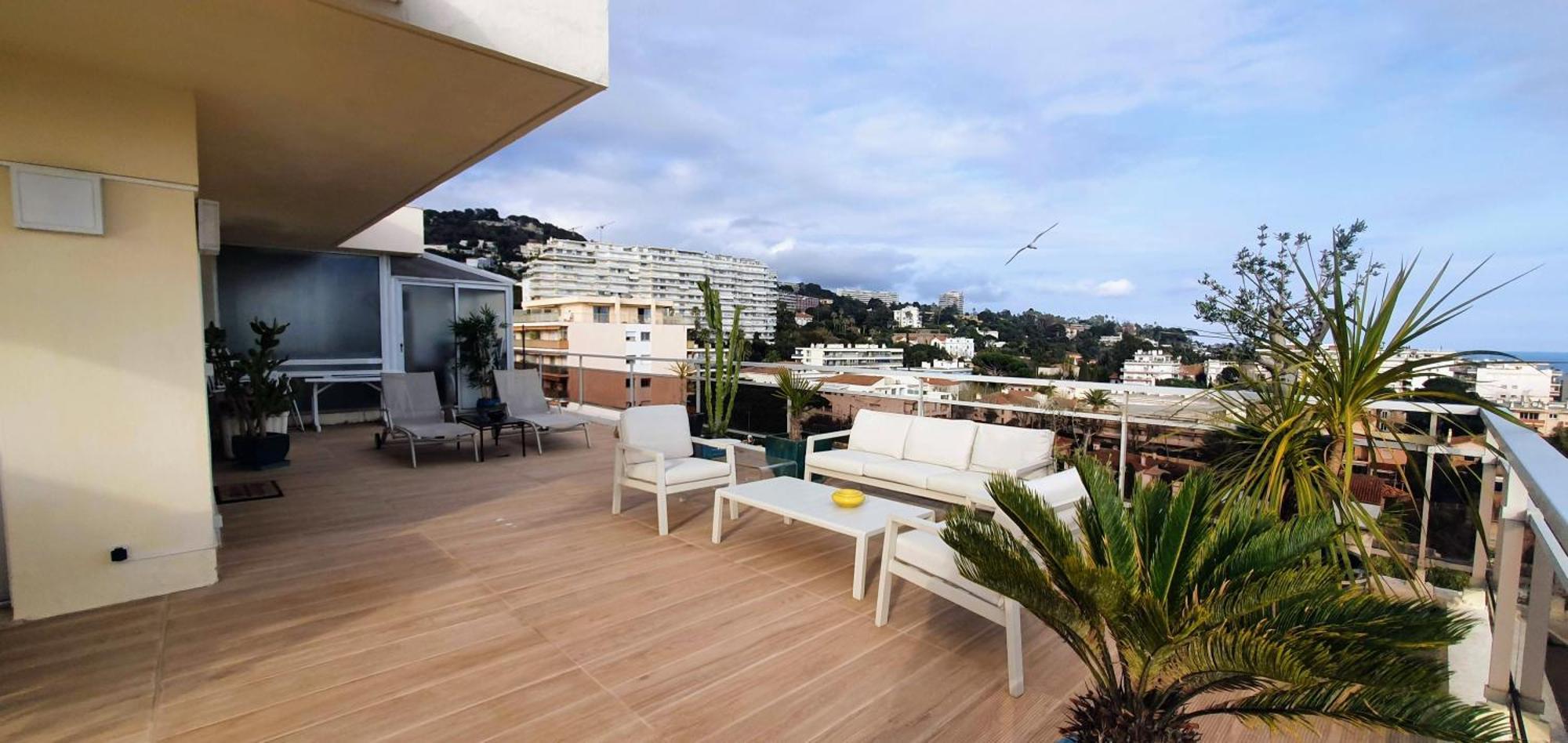 Villa Sur Le Toit - Vue Mer Exceptionnelle Cannes Kültér fotó