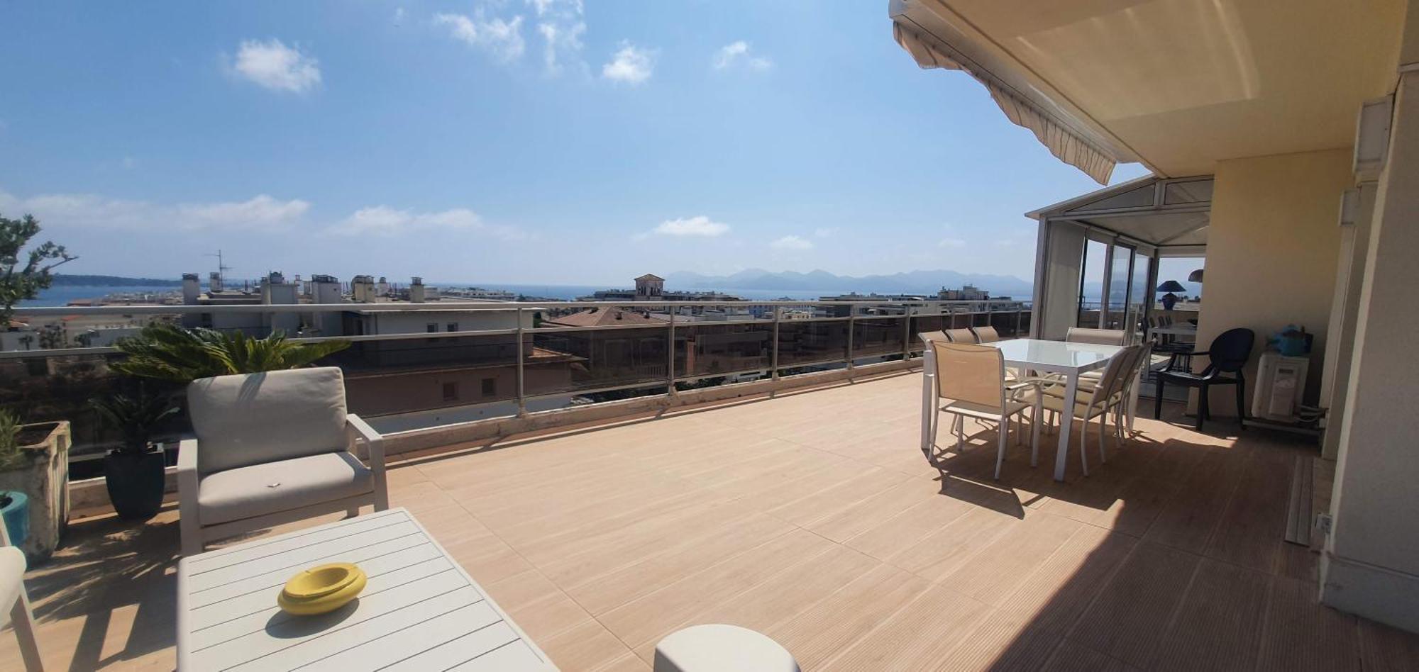 Villa Sur Le Toit - Vue Mer Exceptionnelle Cannes Kültér fotó