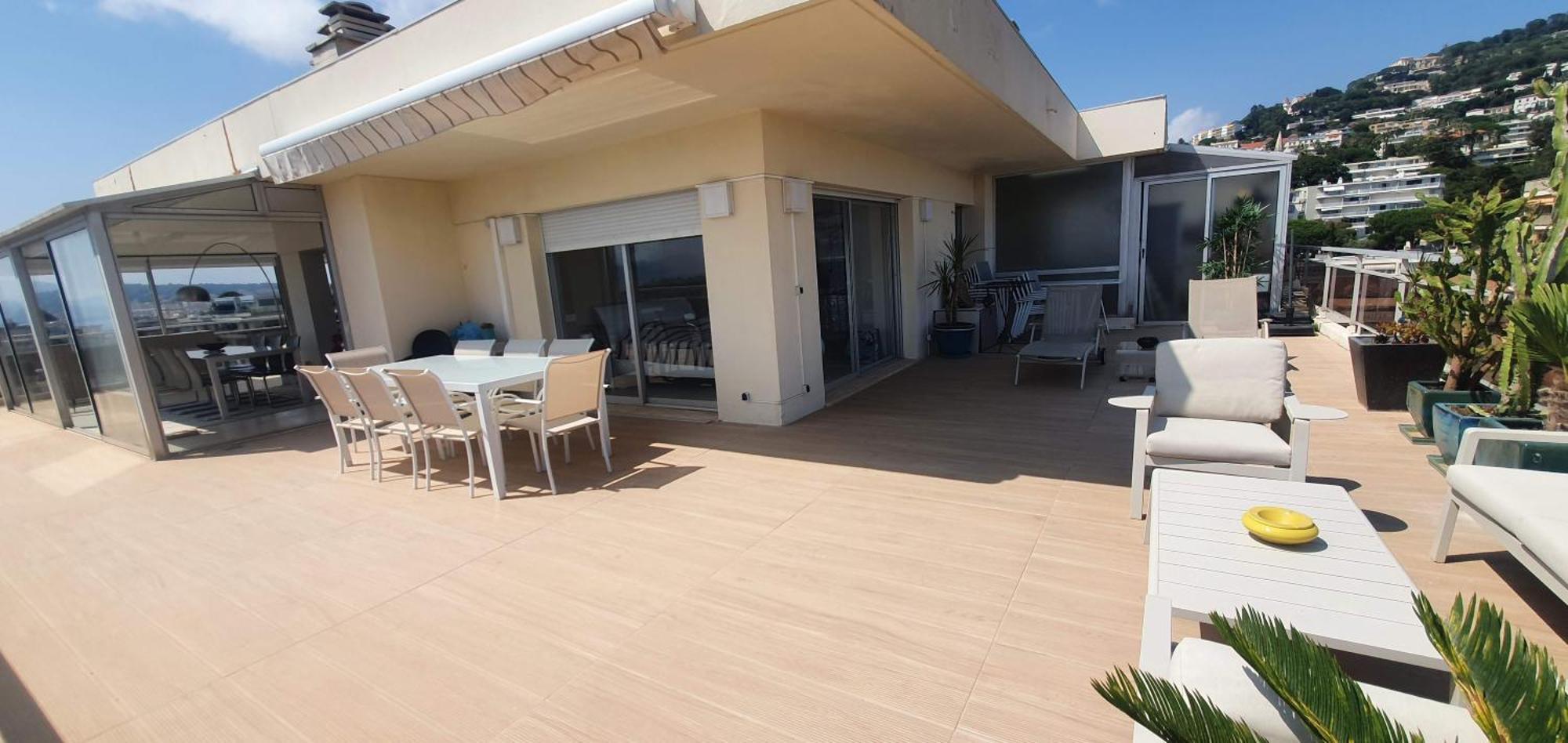 Villa Sur Le Toit - Vue Mer Exceptionnelle Cannes Kültér fotó
