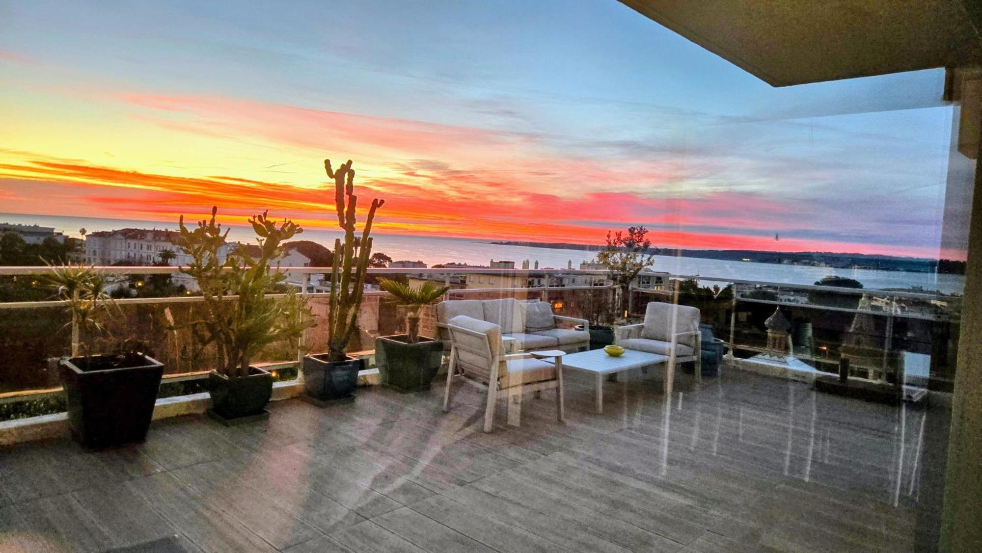 Villa Sur Le Toit - Vue Mer Exceptionnelle Cannes Kültér fotó