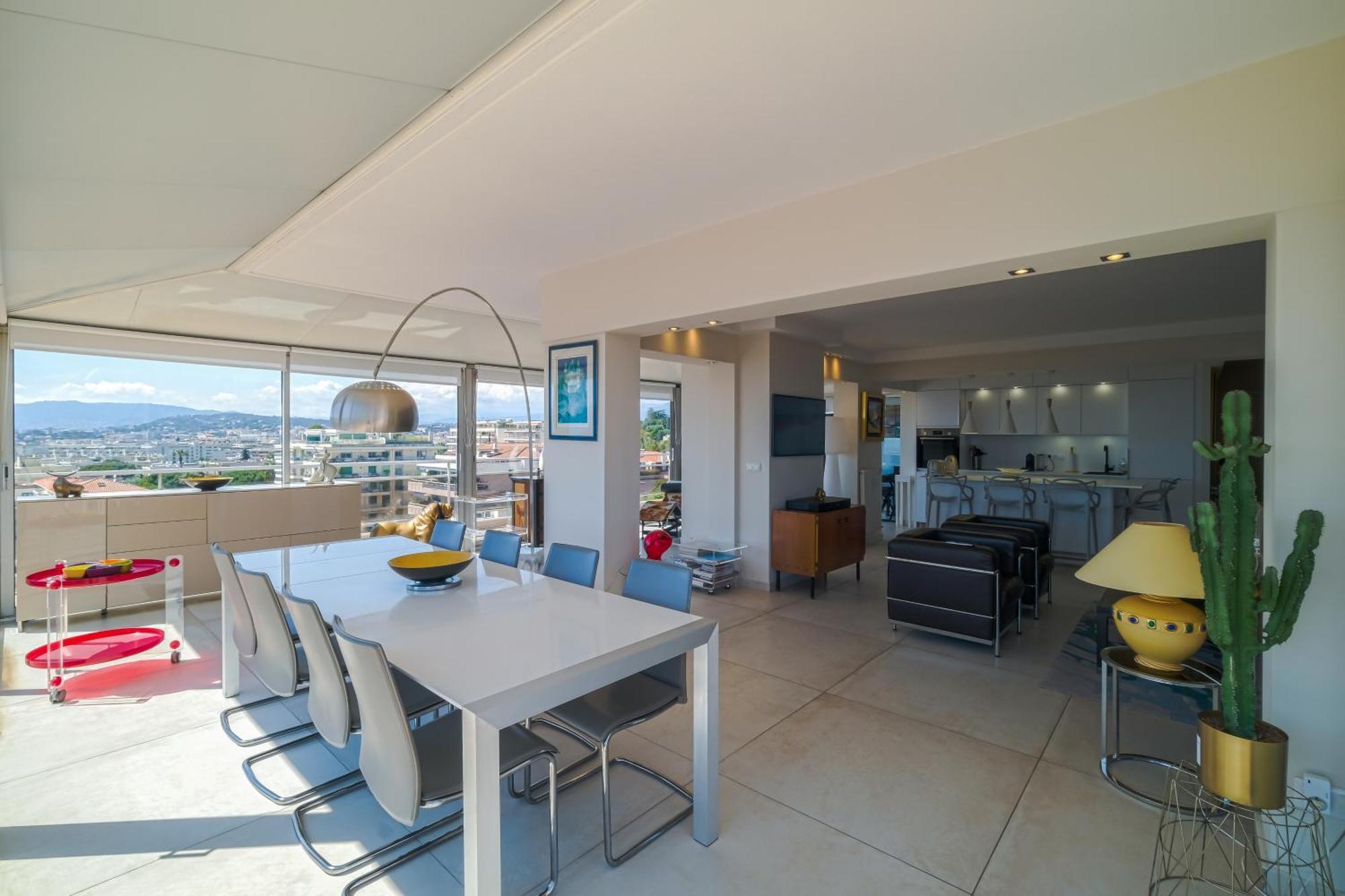 Villa Sur Le Toit - Vue Mer Exceptionnelle Cannes Kültér fotó