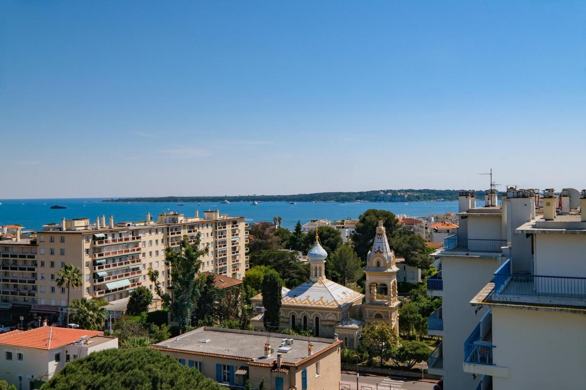 Villa Sur Le Toit - Vue Mer Exceptionnelle Cannes Kültér fotó