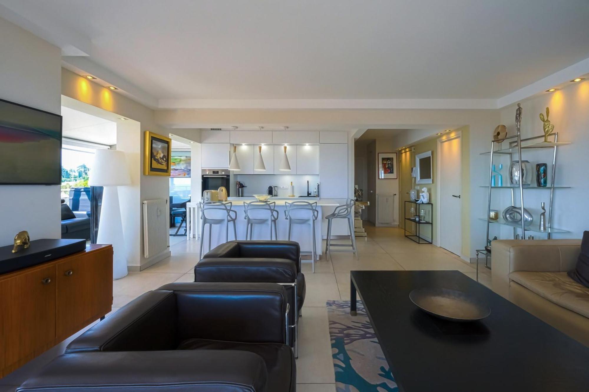 Villa Sur Le Toit - Vue Mer Exceptionnelle Cannes Kültér fotó