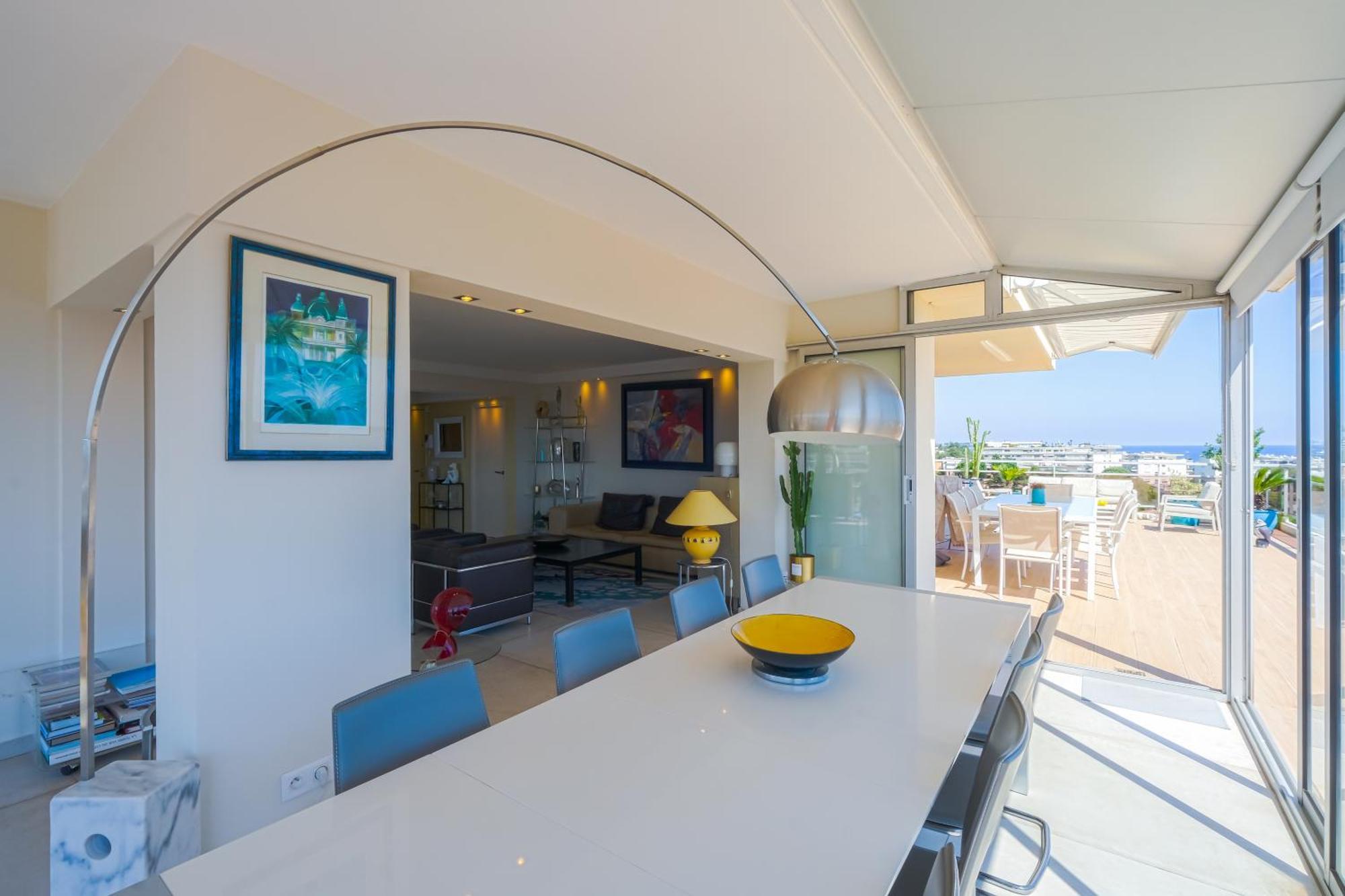 Villa Sur Le Toit - Vue Mer Exceptionnelle Cannes Kültér fotó