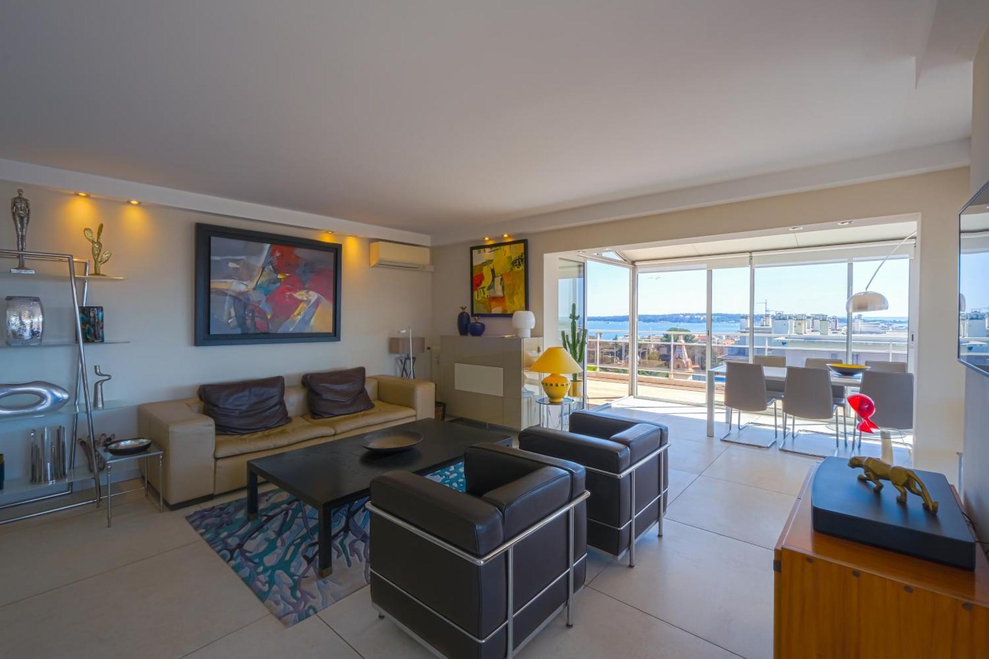 Villa Sur Le Toit - Vue Mer Exceptionnelle Cannes Kültér fotó